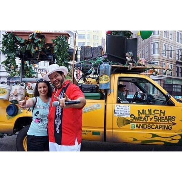 Disney Cast Member Costume Employee Uniform Mulch Sweat & Tears Band Boris Shirt - Picture 1 of 7